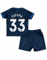 Chelsea Wesley Fofana #33 Vieraspaita Lasten 2023-24 Lyhythihainen (+ shortsit)